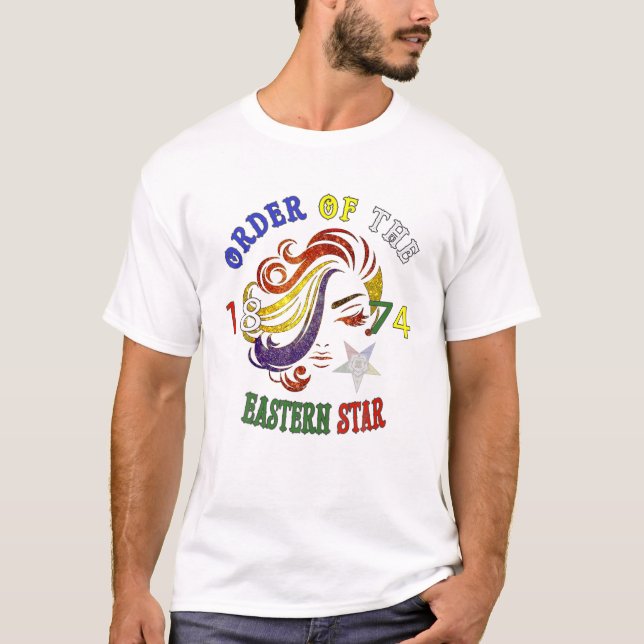 Order Of The Eastern Star OES Ring Diva Sisters Of T-Shirt (Front)