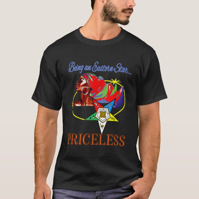Order Of The Eastern Star OES Ring Priceless Diva  T-Shirt (Front)