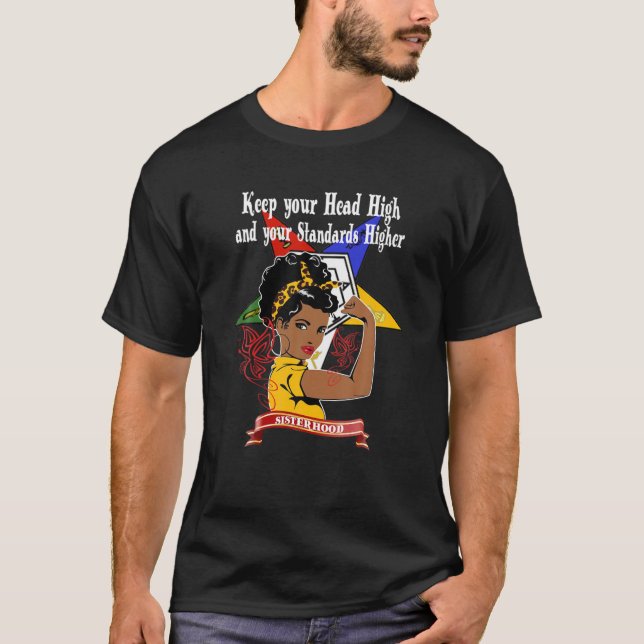 Order Of The Eastern Star OES Sisterhood Keep Your T-Shirt (Front)