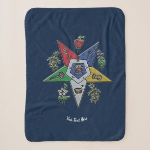 Order Of The Eastern Star Sherpa Blanket