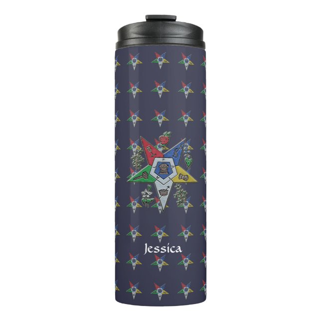 Order Of The Eastern Star Thermal Tumbler (Front)