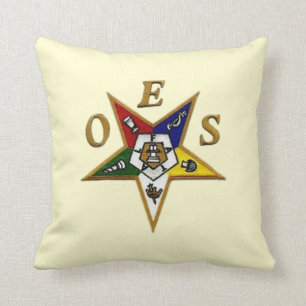 ORDER of the EASTERN STAR Throw Pillow