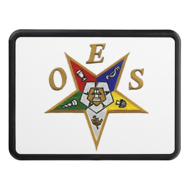 ORDER of the EASTERN STAR Trailer Hitch Cover (Front)