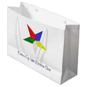 Order Of The Eastern Star (Wavy) Large Gift Bag
