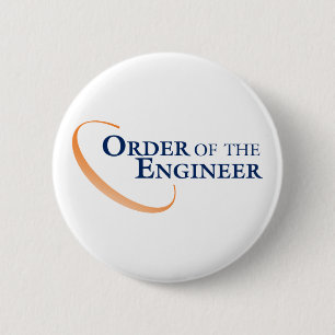 Order of the Engineer 2 Inch Round Button