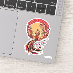 Order of the Phoenix Crosshatched Emblem