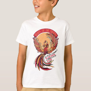 Order of the Phoenix Crosshatched Emblem T-Shirt