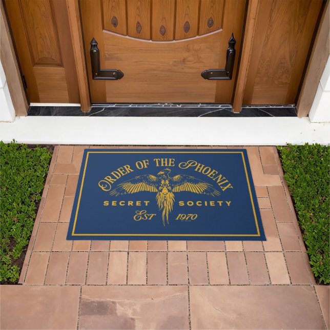 ORDER OF THE PHOENIX Secret Society Graphic Doormat (Outdoor)