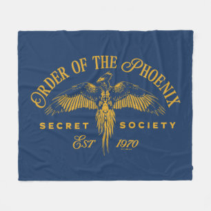 ORDER OF THE PHOENIX Secret Society Graphic Fleece Blanket