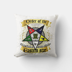 Order or Eastern Star Giant Throw Pillow