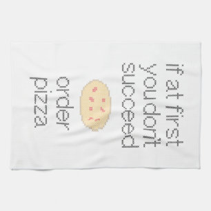 Order Pizza! Kitchen Towel