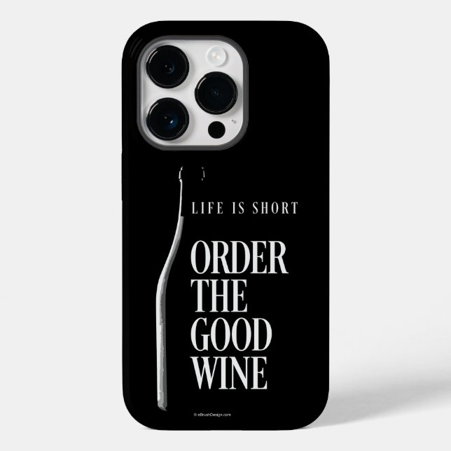 Order The Good Wine Case-Mate iPhone Case (Back)