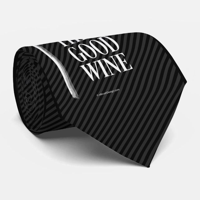 Order The Good Wine Neck Tie (Rolled)