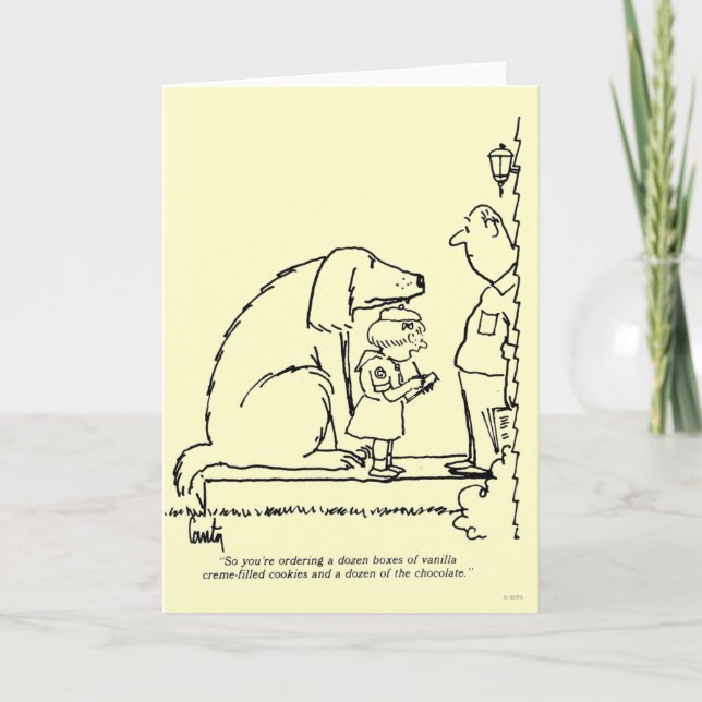 Ordering Cookies Card (Front)