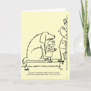 Ordering Cookies Card