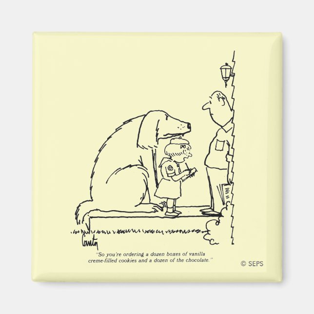 Ordering Cookies Magnet (Front)