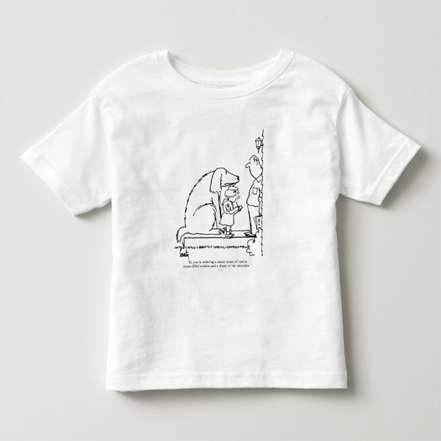 Ordering Cookies Toddler T-shirt (Front)