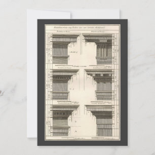 Orders of Architecture, Vintage Entablatures