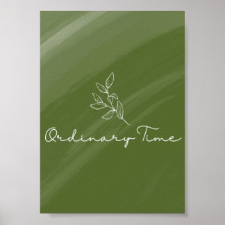 Ordinary Time Liturgical Card Print