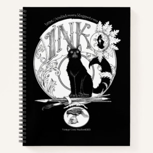 Ordinateur portable de carnet d'esquisses INK
