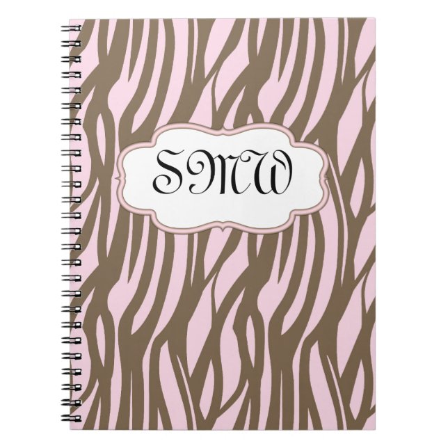 Ordinateur portable de journal de cadrage monograp (Devant)