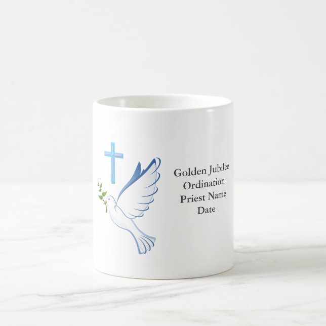 Ordination Anniversary MUG Jubilee ANY Milestone (Center)