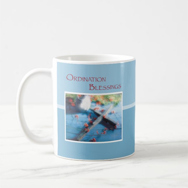 Ordination Blessings Coffee Mug (Left)