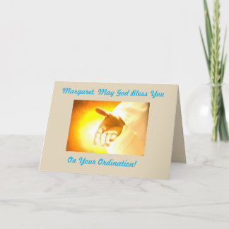 Ordination Card
