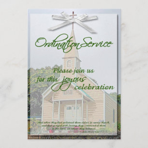 Ordination Invitation