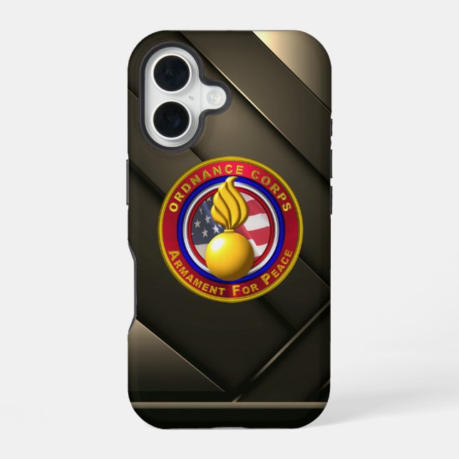 Ordnance Corps  iPhone 16 Case (Back)