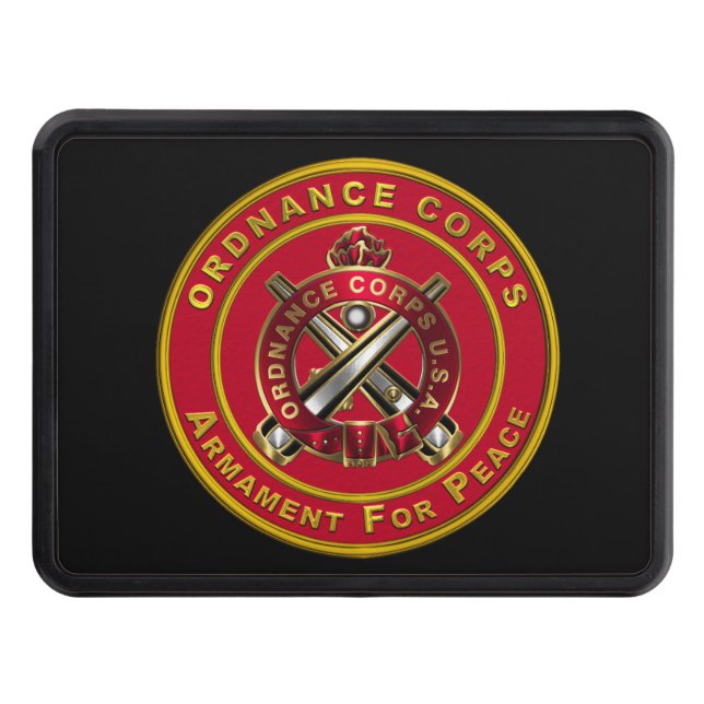 Ordnance Corps Trailer Hitch Cover (Front)
