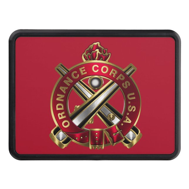 Ordnance Corps Trailer Hitch Cover (Front)