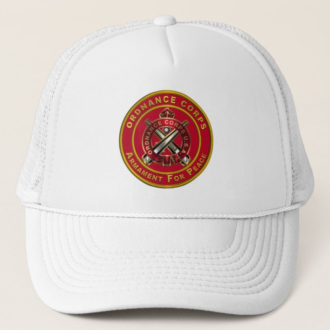 Ordnance Corps Trucker Hat (Front)