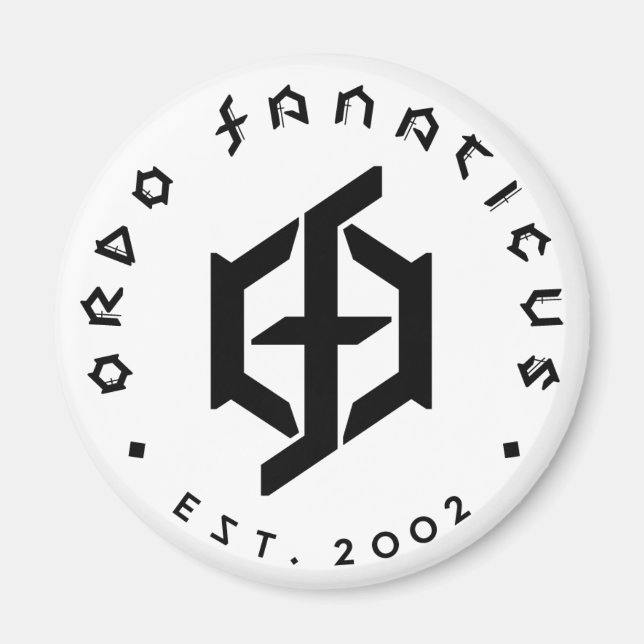 Ordo Fanaticus Round Magnets (Front)