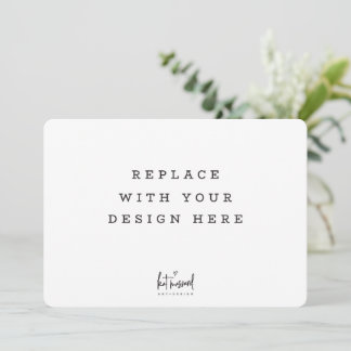 ORDRE D'IMPRESSION Carte 7 x 5 pouces