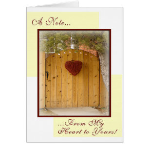 Ordre personnalisé : De mon coeur au vôtre