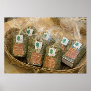 Oregano, Moustiers-Sainte-Marie, Provence, Poster