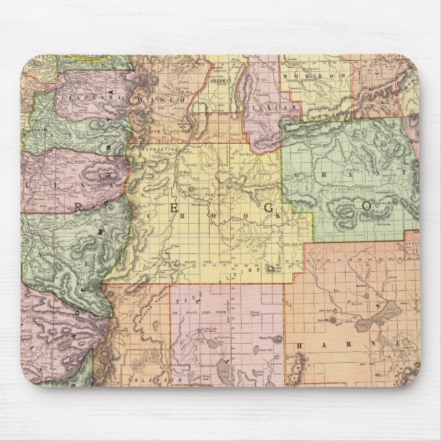 Oregon 3 mouse pad (Front)
