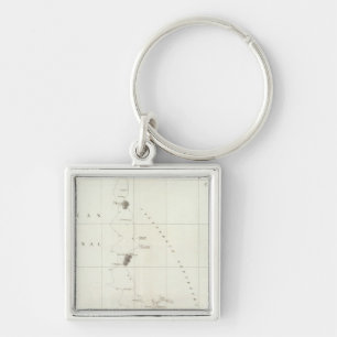 Oregon and California Keychain