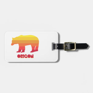 Oregon Bear Luggage Tag