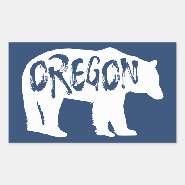 Oregon Bear Sticker (Front)