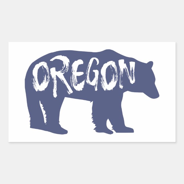 Oregon Bear Sticker (Front)