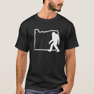 Oregon Bigfoot Hunter Sasquatch Pacific Northwest  T-Shirt