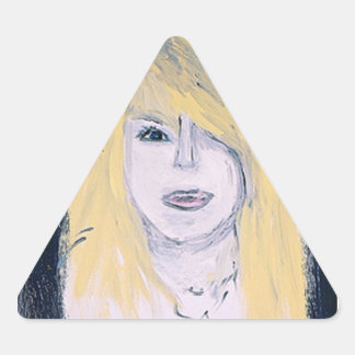 OREGON BLUES TRIANGLE STICKER