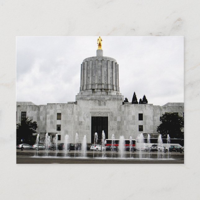Oregon Capitol Postcard (Front)