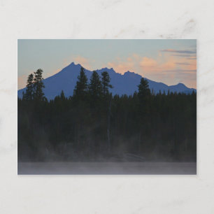 Oregon Cascades at Dawn Postcard