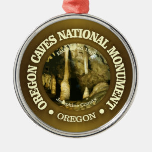 Oregon Caves (NM) Metal Ornament