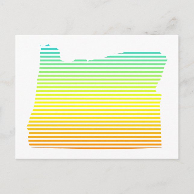 oregon chill fade postcard (Front)