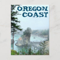 Oregon Coast Boardman Foggy Scenic Overlook