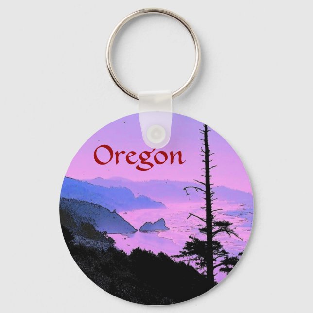 Oregon Coast Keychain (Front)